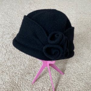 Black Wool Cap by Relativity